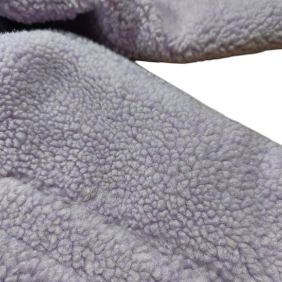 Made Extreme Faux Sherpa Oversized Teddy Bear Print Japanese Streetwear Coat XL - Picture 8 of 8